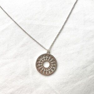 Tiffany & Co. Paloma Picasso Sterling Silver Pendant Necklace